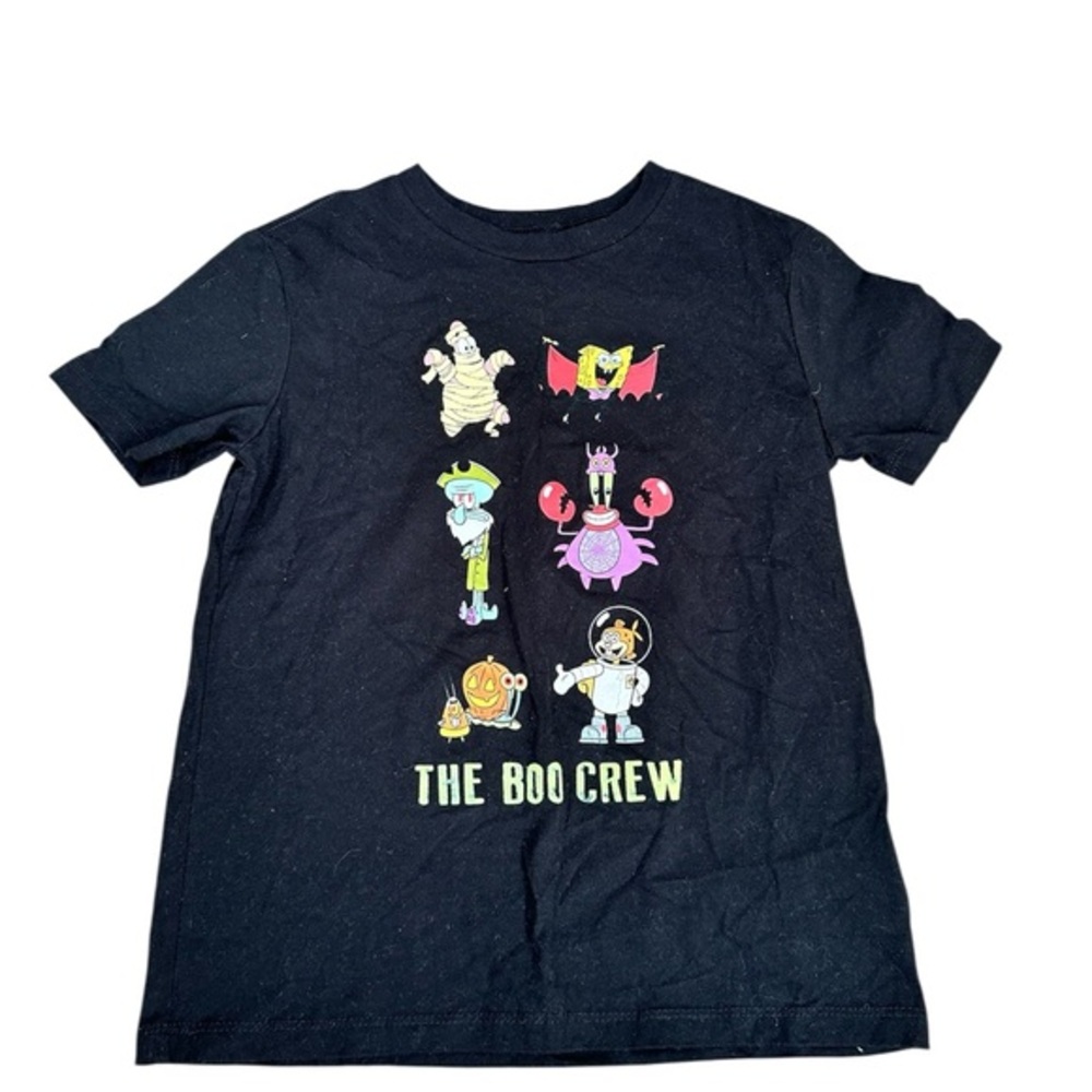 Nickelodeon Black 'The Boo Crew' Kids Tee